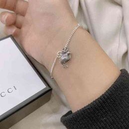 Charm Bracelets 925 silver tridimensional chicken pendant CLASP BRACELET for men and women exclusive Design jewel Exclusive saleZG56
