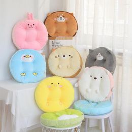 Pillow Cartoon Animal Chair Soft Stuffed Doll Birthday Gifts For Home Office Dormitory Sofa Winter Decor