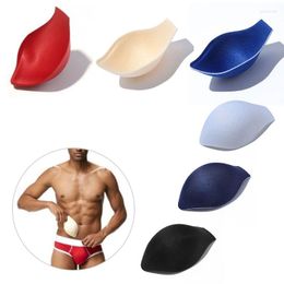 Underpants Men Enlarger Sexy Swimwear Penis Pouch Pad Swim Trunk Briefs Safety Sponge Underwear Protection Padded Bulge Breathable