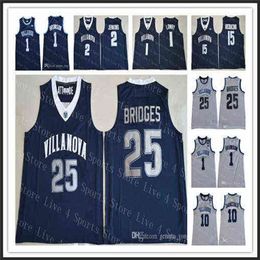 Wskt Wears Villanova Wildcats College Basketball 1 Jalen Brunson 10 DiVincenzo 25 Mikal Bridges 2 Jenkins 3 Hart 1 Kyle Lowry 15 Arcidiacono Jers