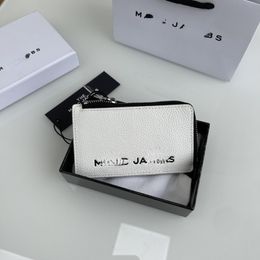 Card Bag Clutch Soft Cowhide Embossed Zipper Type with Proof-dust Bags