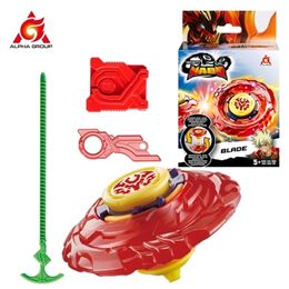 Spinning Top Infinity Nado 3 Plastic Series Set Attack and Balance Spinner Gyro Battle with Launcher For Kid Toy gift 220921