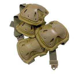 Elbow Knee Pads Tactical Pad Military Protector Army Airsoft Outdoor Sport Working Hunting Skating Safety Gear cap 220920