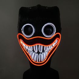 Party Masks Design Halloween Full Face LED Light up Festival Carnival Horror Scary Movie Cosplay Dcor 220920