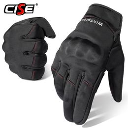 Five Fingers Gloves Touch Screen Motorcycle Gloves Moto Motocross Winter Thermal Nonslip Motorbike Riding Biker Windproof Protective Gear Men Women 220921