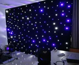 LED starry sky screen wedding Effect celebration cloth wedding stage live broadcast background lamp