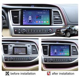 10 Inch Android Car Video Quad Core Dvd Player for TOYOTA HIGHLANDER Radio Stereo with Wifi Bluetooth