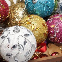 Party Decoration Christmas Tree Hanging Balls Ornament Bauble Drop Pendant For Home Xmas Pary Kids Gift Navidad Year Decorations