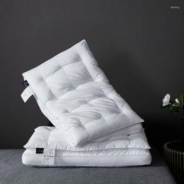 Pillow 2022 Satin Smooth Fabric Three-dimensional Fluffy High Elasticity Sleeping For Bed And Sofa At Home El