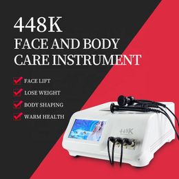 2024 Powerful 448K Fat Removal slimming systems Promote cell regeneration Temperature Control RET Tecar Therapy Shaping RF Instrument beauty machine