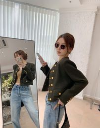 Cel Women's brand jacket2022 New Women Autumn Winter Fashion overcoat Jacket Designer logo high-end Tweed jacket Casual Spring coat Cardigan birthday Gift