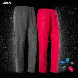 Outdoor Pants JNLN Women Men Camping Trekking Climbing Hiking Waterproof Unisex Sports Quick Dry Mountain Rain Trousers Anti-UV 220920