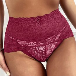 Women's Sleepwear Women's Red Garter High Heels Underwear Lace Sexy Ladies Panties Waist Hips Breathable Womens Lingerie Black