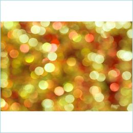 Party Decoration Green And Yellow Shine Light Spot Backdrop Pography Background Baby Shower Celebration Po Booth Studio Decor Mxhome Dhcjt