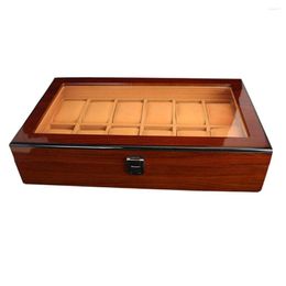 Watch Boxes Wooden Mens Box Organiser Display Stand For Ladies