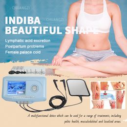 INDIBA Portable RF Equipment Ret Cet RF Therapy Fat Loss Machine Deep Beauty Body Care System Facial anti-aging Postpartum Problems Female Palace Cold