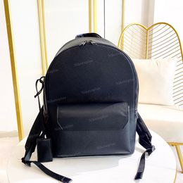 Aerogramme New Backpack M57079 Black Grey Mens Laptop Bag Luxurys School Satchels with Label Tag M59325