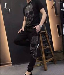 Men's Tracksuits Summer 2022 Tracksuit Solid Sweat Suit Men Track Suits Top Quality Cotton