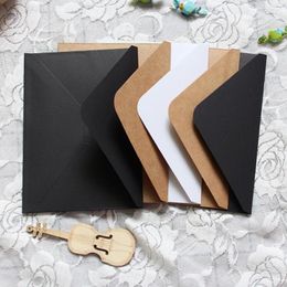 Gift Wrap 30pcs Classical Kraft Blank Paper Envelopes Wedding Invitation Business Card DIY Envelope Letter Supplies 16 11cm