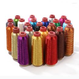 Clothing Yarn 3250Meter/Roll 17x6cm Metallic Embroidery Crochet Knitting Cross Stitch Thread Line Textile DIY Needlework Sewing Accessory