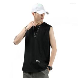 Men's Tank Tops Gyms Stringer Sleeveless Shirt Blank Fitness Clothing Sportwear Muscle Vest Plain Top Men Bodybuilding Singlet