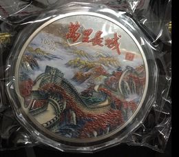 Great Wall One Kilogramme Arts commemorative medallion 1000g coin silver coin