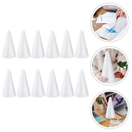 Party Decoration Cone Styrofoam Cones Crafts Diy Polystyrene Tree Craft Christmas Shape Floral Small Shaped White Foams Shapes Toys Tower