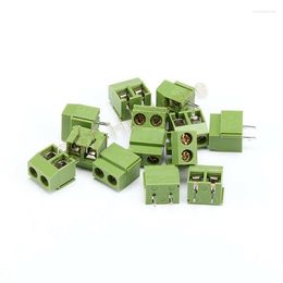 Lighting Accessories 2/5/10/20/30/50PCS KF126 2P/3P Mount Connector Screw Terminals Blocks Pitch 5.0mm 22-12AWG Current 8A 250V Electrical