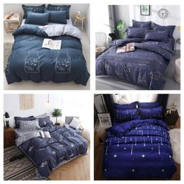Bedding Sets Wishing Bottle Planet Star Printed Duvet Cover Adult Child Bed Sheets And Pillowcases Comforter Set