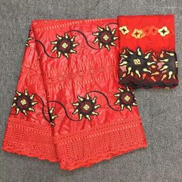 Clothing Fabric Beautiful Bazin Riche Brocade High Quality African Fabrics Getzner Embroidered For Dress