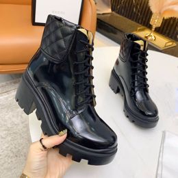 Spring and Autumn Fashion Women's Short Boots Leather Elegant Martin Boots Trendy Casual Comfortable Office Bootss