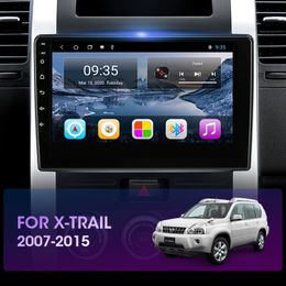 Car Video Stereo GPS Player 9 Inch 2 DIN Bluetooth HD Touch Screen FM Radio Support Mirror Link Aux In for NISSAN OLD X-TRAIL 2007-2015