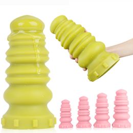 Anal Toys Huge Anal Plug Big Buttplug Sex Toys For Men Women Game Fisting Fantasy Dildo Anal Dilator Vaginal Expansion Big Butt G-spot 18 220922