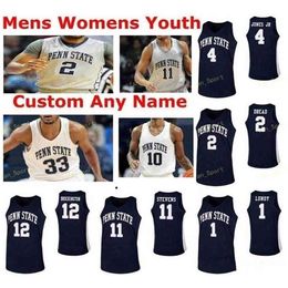 Sj NCAA College Penn State Nittany Lions Basketball Jersey 22 Grant Hazle 23 Sj sh Reaves 24 Mike Watkins 33 Beattie Custom Stitched