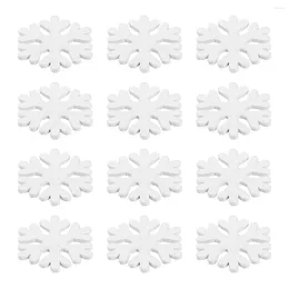 Christmas Decorations Snowflake Wooden Ornaments Snowflakes Crafts Craft Pieces Whitecutouts Wood Buttons Diy Mini Collection Unfinished