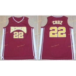 Sj Mens Coach Carter Richmond Oilers Basketball Jerseys 22 Timo Cruz Red Shirts University Jerseys Cheap Mix Order