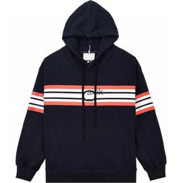 Herren-Kapuzenpullover, Sweatshirts, Double G, Designer-Oberteil, Herren-Kapuzenpullover, Herbst/Winter, neuer gestreifter Druck, Kordelzug-Pullover, lässige koreanische Version, langärmelig, lockeres Paar