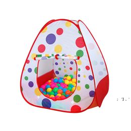 Children Kids Play Tents Outdoor Garden Folding Portable Toy Tent Indoor Outdoor Pop Up Multicolor Independent House GCB15677