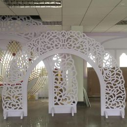 Party Decoration Selling PVC Curved Themed Backdrop Stand Buy Boutique For Event Wedding Supplier