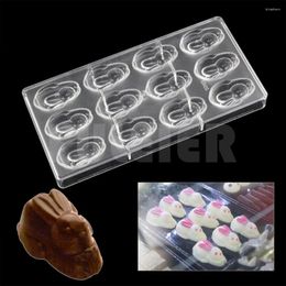 Baking Tools Polycarbonate Candy Chocolate Mould DIY Lovely Sugar Cake Confectionery Pastry