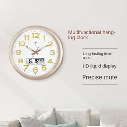 Wall Clocks Stylish Electronic Decorative Clock Kitchen Unusual Modern Design Reloj Cocina Home Exsuryse