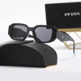 Luxury sunglasses Polarised lens designer men's sunglass Brand letter Women's sunglasses advanced eyeglass frame Retro metal goggles with case