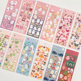 Gift Wrap Korea Ins Kawaii Theme Goo Card Sticker DIY Scrapbook Phone Case Diary Star Chasing Decoration