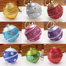 Party Decoration Christmas Home Decorations Ball 2022 Ornaments Foam Balls Wedding Hanging Spheres Decor Baubles Craft