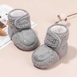 Boots Child Infant Toddler Winter Baby Girls Boys Snow Warm Plush Non-Slip Children Kids Shoes