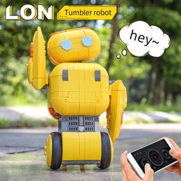 Intelligent Cute Robot Building Blocks Mouldking 13100 Motorized Technical APP RC Robots Motor Power Functions Education Toys Children Gifts