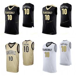 Sj Vanderbilt Commodores College Basketball Jersey 4 Kenyon Martin Jr 4 Wright 5 DJ Harvey 13 Matthew Moyer Men Women Youth Custom Stitched