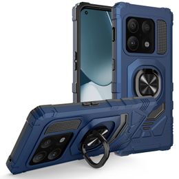 Phone Cases For Wiko Ride 2 3 Alcatel Go Flip 4 1B 1V Lumos ONE PLUS 10T N20 5G 10 PRO MOTO EDGE 2022 Shockproof With Rotating Ring Kickstand Anti-Fall&Anti-Collision Cover