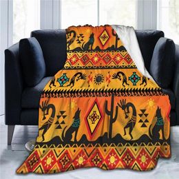 Blankets 3D Ancient Egypt Blanket Plush Fleece Warm Decoration Throws For Beds Sofa Home Textiles Picnic Travel Office Nap Cover