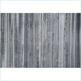 Party Decoration Grey Blue Wooden Board Backdrop Pography Background Wedding Bride Born Baby Po Booth Studio Props Drop Delive Bdebag Dhgvp